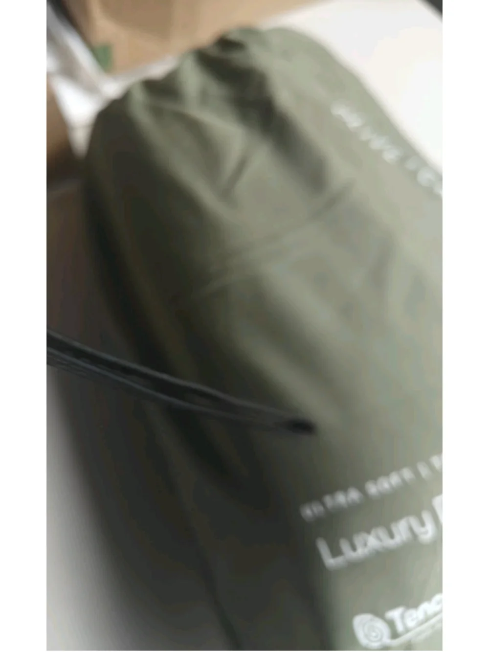 Olive & Crate Eucalyptus - OVERSIZE KING Duvet Cover Set Moss (3pc)